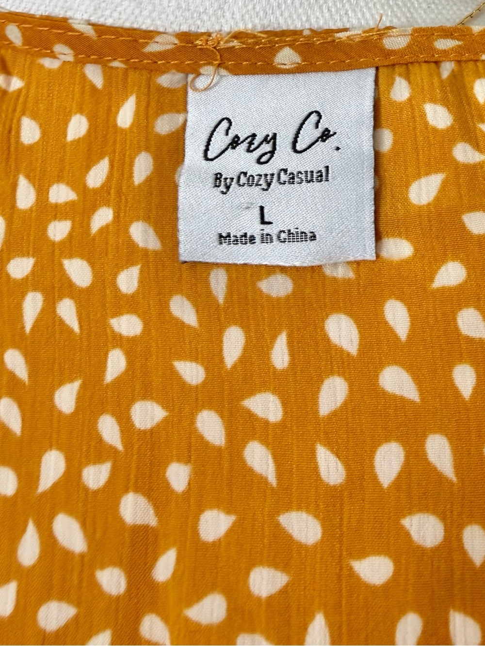 Cozy Co - Yellow Printed Garden Summer Dress - Picture 3 of 11